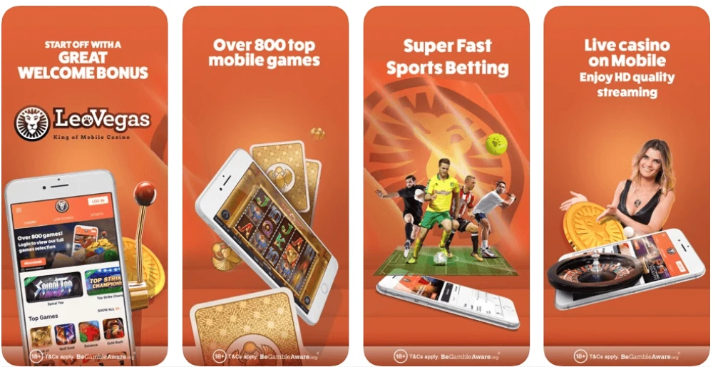 LeoVegas Casino Mobile App