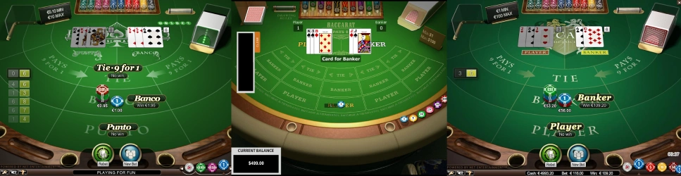 Online Casino's NWT Baccarat