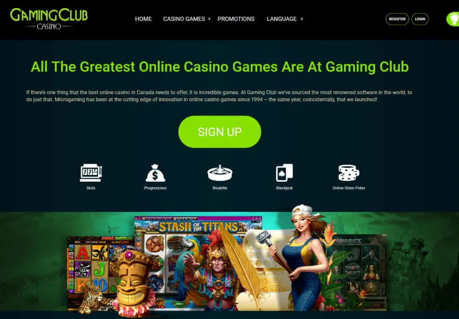 Gaming-Club-Casino-games