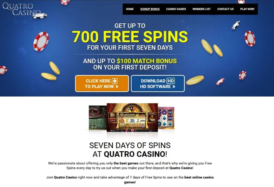 Quatro-Casino-promotions