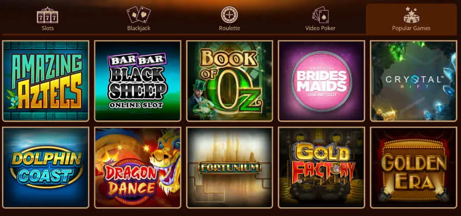 River-Belle-Casino-popular-games